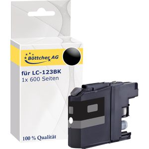 Tinte Böttcher-AG für Brother LC-123BK