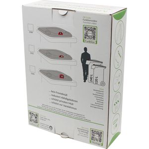 Produktbild für Mülltonnenschloss Sudhaus Typ 2331 120 - 240 Liter