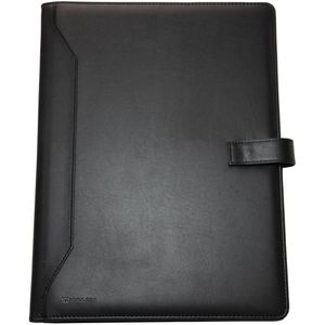 Produktbild für Schreibmappe Monolith 2900 schwarz, Kunstleder