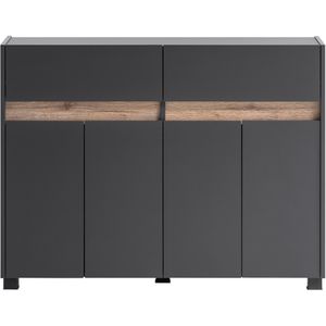 Produktbild für Sideboard Schildmeyer Cosmo 701778, aus Holz, anthrazit