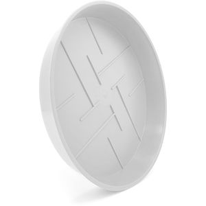 Produktbild für Blumentopf-Untersetzer Plastard Milano, weiß, Ø 37 cm