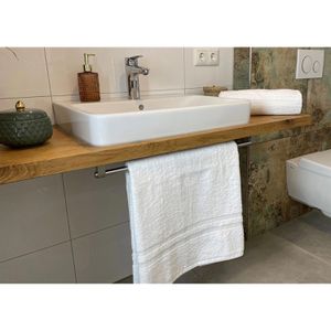 Produktbild für Handtuch Zollner Amalfi W Set, weiß, 70 x 140 cm