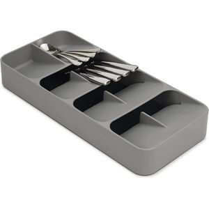 Produktbild für Besteckkasten JosephJoseph Drawer Store, grau, aus Kunststoff