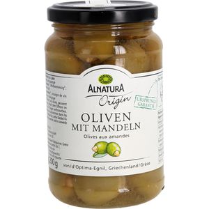 Gemüsekonserve Alnatura Oliven mit Mandeln, BIO