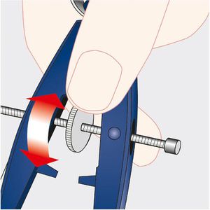 Produktbild für Zirkel Staedtler 556 00-N1 Mars Comfort, 2-teilig