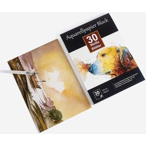 Produktbild für Aquarellpapier Kunstify 600005, Block, A4