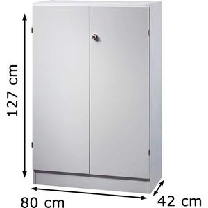 Produktbild für Aktenschrank Hammerbacher N-Serie, aus Holz
