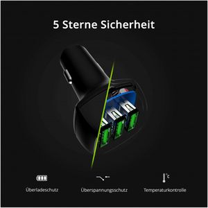 Produktbild für Zigarettenanzünder-Adapter Green-Cell 3 A, 54 Watt