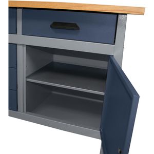 Produktbild für Werkbank Küpper blau