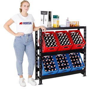 Produktbild für Getränkekistenregal PROREGAL Tegernsee XL, für 6 Kisten