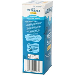 Produktbild für Salz Aquasale Meersalz mit Jod, in der Schachtel