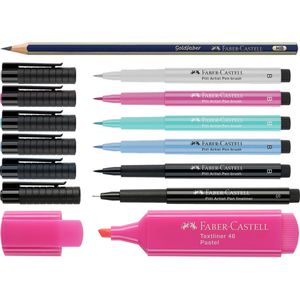 Produktbild für Schreibset Faber-Castell Bullet Journaling Start Set, 9-teilig