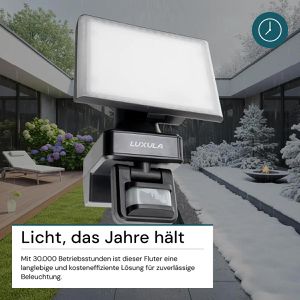 Produktbild für LED-Außenstrahler Luxula LX400193, IP54 wasserfest