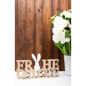 Produktbild für Osterdeko Heitmann-Deco 662835100, Schriftzug Frohe Ostern