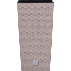 Produktbild für Übertopf Prosperplast Rato Square, mocca, 27 x 50 x 27 cm