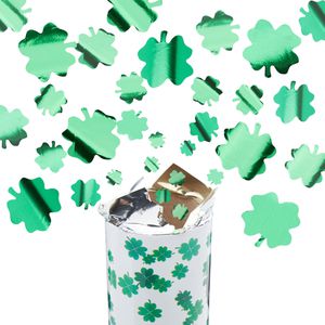 Produktbild für Konfetti Relaxdays 10021773, Party-Popper Kleeblatt, aus Folie