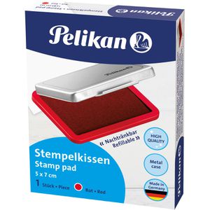 Produktbild für Stempelkissen Pelikan 331181 Nr. 3, für Büro, rot
