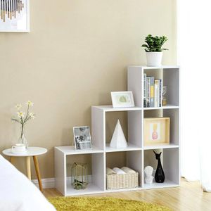 Produktbild für Bücherregal Vasagle LBC63WT, weiß