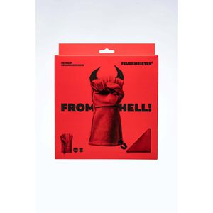 Produktbild für Grillhandschuh Feuermeister 50173617B, aus Leder