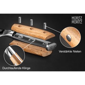 Produktbild für Kochmesser Moritz&amp;Moritz Allzweckmesser 5776, Akazienholzgriff
