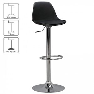 Produktbild für Barhocker AMSTYLE KORSIKA, SPM2.001, mit Lehne