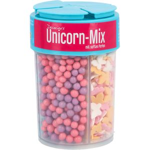 Zuckerstreusel Decocino Unicorn-Mix, im 4 Kammer-Streuer