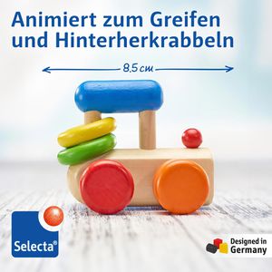 Produktbild für Motorikspielzeug Selecta Rolina Lok-Greifling