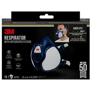 Produktbild für Atemschutzmaske 3M Halbmaske 4279+