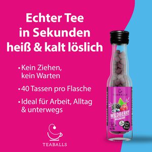 Produktbild für Tee TEABALLS Wildberry Drink Hot &amp; Cold