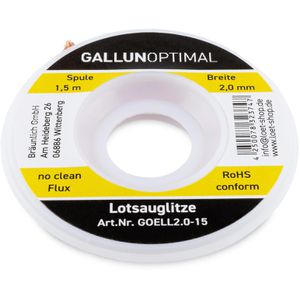 Produktbild für Entlötlitze GALLUNOPTIMAL GOELL2.0-15