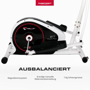 Produktbild für Crosstrainer Christopeit CT 3, 7 kg Schwungmasse