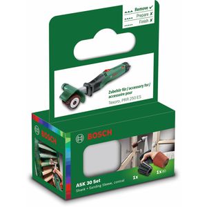 Produktbild für Schleifhülse Bosch ASK 30 SET, 2-teiliges Set