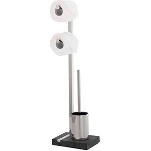 WC-Garnitur Blomus Menoto, mit Ersatzrollenhalter