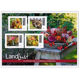 Produktbild für Briefmarken DeutschePost Landlust - Herbst, Set