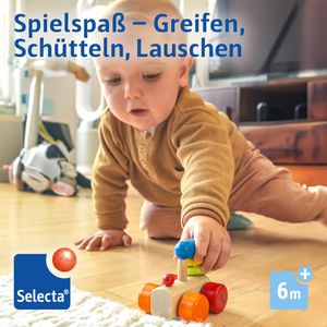 Produktbild für Motorikspielzeug Selecta Rolina Lok-Greifling