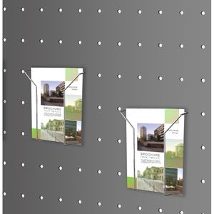 Produktbild für Prospektfach Kerkmann 6923, silber