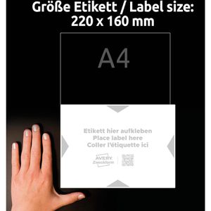 Produktbild für Universaletiketten Zweckform 8003-5, weiß