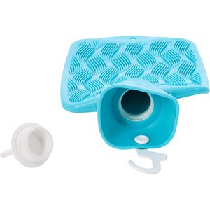 Produktbild für Wärmflasche Fashy Halblamelle, 3D-Wellen, 6404, 0,8 Liter