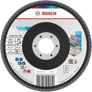 Fächerschleifscheibe Bosch X451, 2608626181