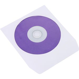 Produktbild für CD-Hüllen TipTop-Office 400350, 124 x 124 mm, selbstklebend