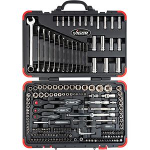 Produktbild für Steckschlüssel Vigor V3277N, 212-teilig