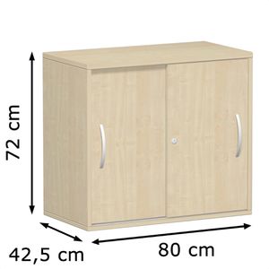 Produktbild für Schiebetürenschrank Geramöbel Flex 381501-AA, abschließbar