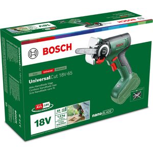 Produktbild für Astsäge Bosch UniversalCut 18V-65, 06033D5200,Akku