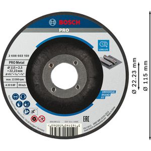 Produktbild für Trennscheibe Bosch PRO Metal A 30 S BF, 2608603159