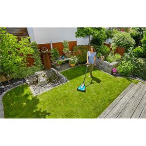 Produktbild für Rasenmäher Gardena HandyMower 22/18V P4A Set, Akku