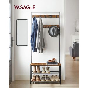 Produktbild für Garderobenständer Vasagle HSR41, schwarz