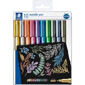 Metallic-Stifte Staedtler 8323, farbig sortiert