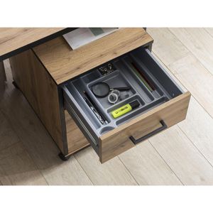 Produktbild für Rollcontainer Möbelpartner Serie 2000, aus Holz, eiche