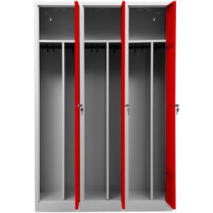 Produktbild für Spind G-Office WRD/3.18120, rot