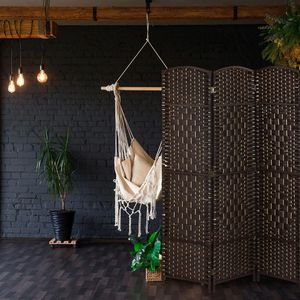 Produktbild für Paravent Relaxdays innen, 4-teilig
